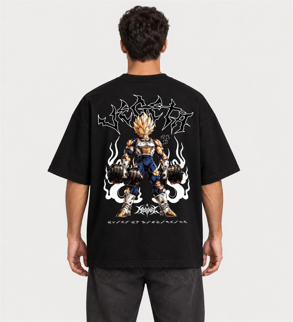 Camiseta Oversized Suedine Crown Of Iron