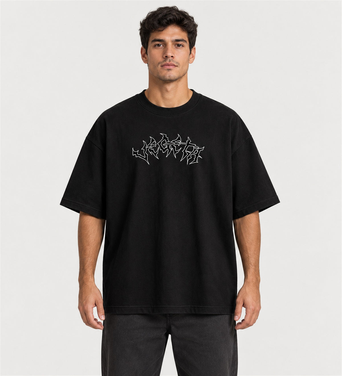 Camiseta Oversized Suedine Crown Of Iron