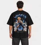 Camiseta Oversized Suedine Royal Ascension Vegeta