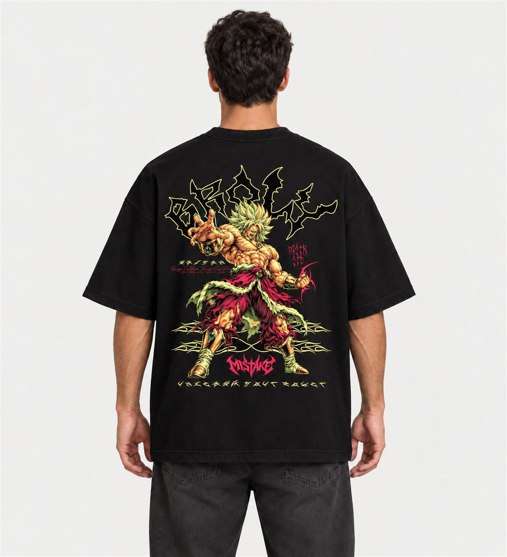 Camiseta Oversized Suedine The Unchained Legend