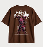 Camiseta Oversized Suedine Goku Black Rosé Gym