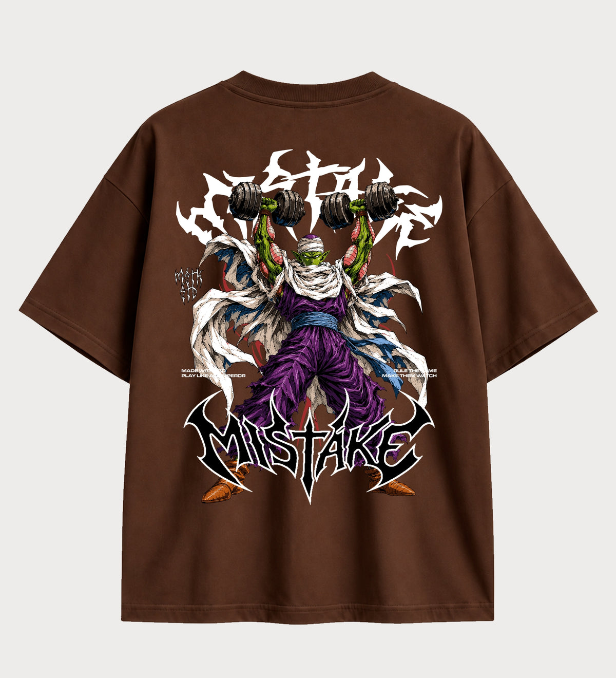 Camiseta Oversized Suedine Piccolo Gym