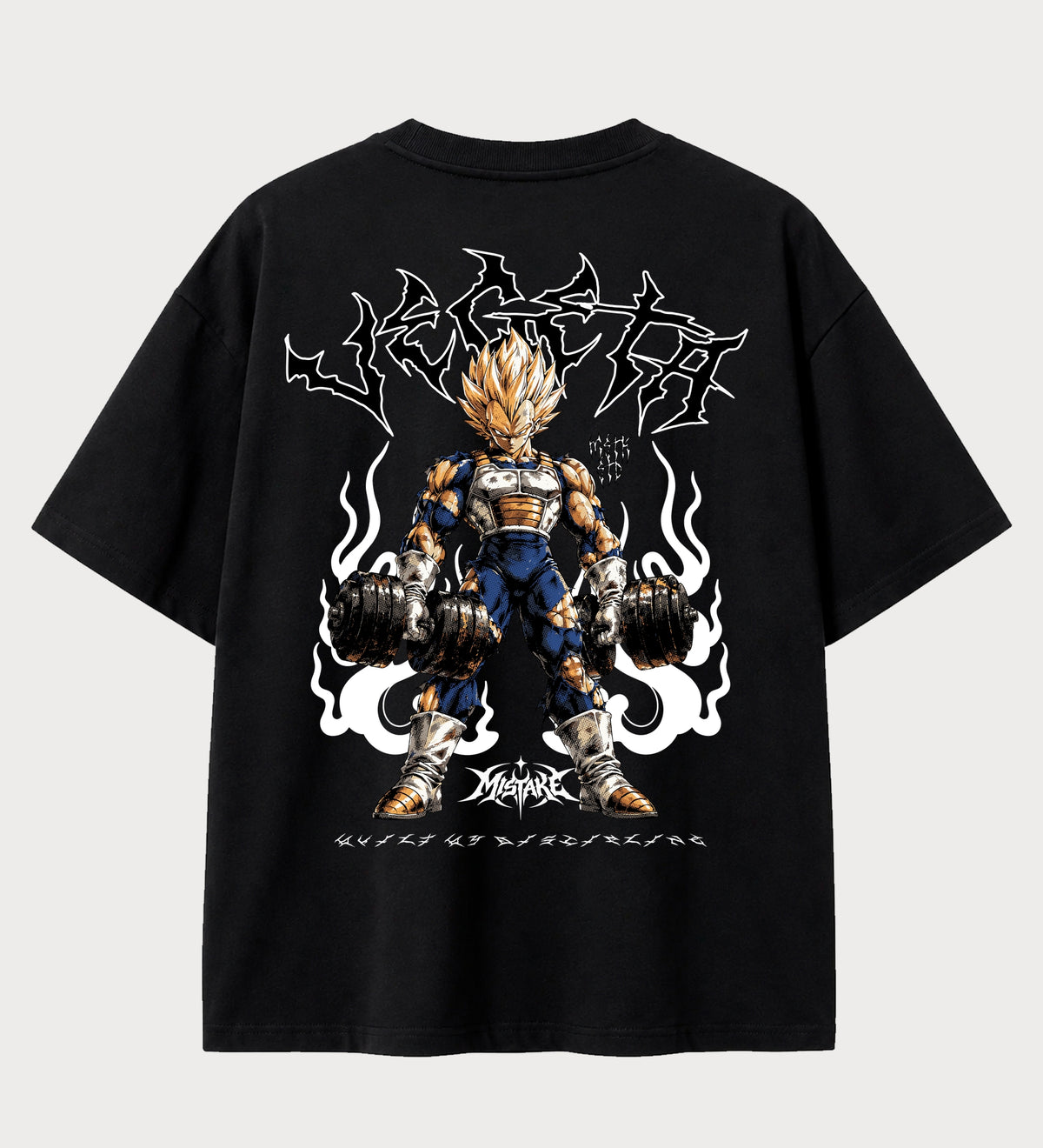 Camiseta Oversized Suedine Crown Of Iron