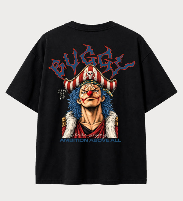 Camiseta Oversized Suedine Buggy Ambition Above All