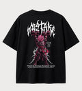 Camiseta Oversized Suedine Goku Black Rosé Gym