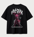 Camiseta Oversized Suedine Goku Black Rosé Gym