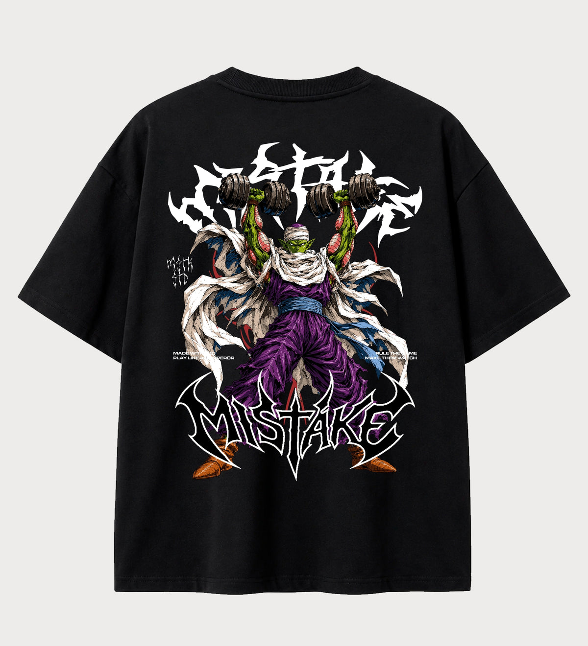 Camiseta Oversized Suedine Piccolo Gym