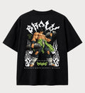 Camiseta Oversized Suedine Primal Blood Broly