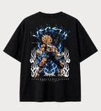 Camiseta Oversized Suedine Royal Ascension Vegeta