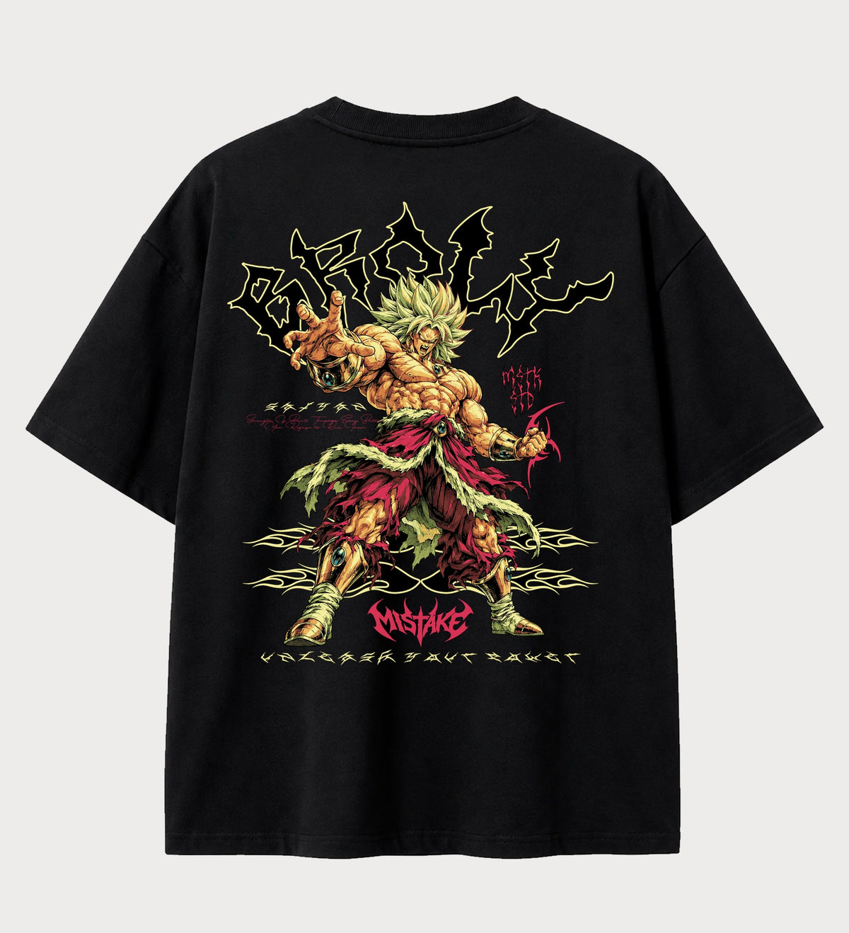 Camiseta Oversized Suedine The Unchained Legend