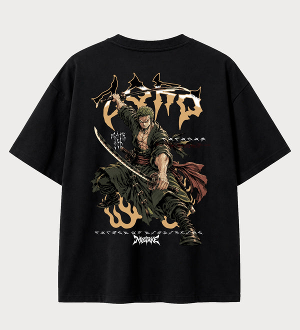 Camiseta Oversized Suedine Zoro Santoryu