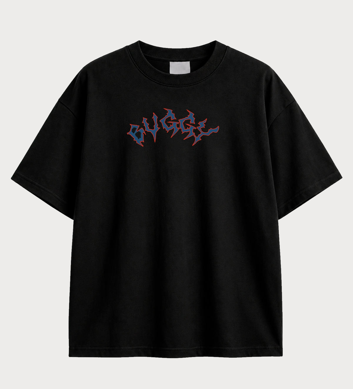 Camiseta oversized Buggy Ambition Above All One Piece – frente, cor preta