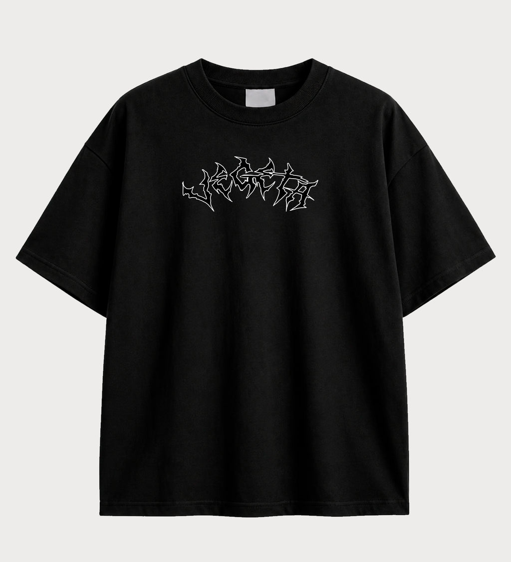 Camiseta Oversized Suedine Crown Of Iron