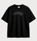 Camiseta Oversized Suedine Crown Of Iron