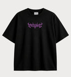 Camiseta oversized Piccolo Namekusei – frente, cor preta